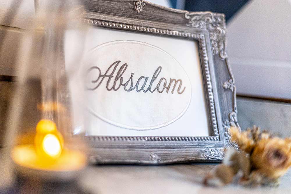 prot&egrave;ge slip Absalom